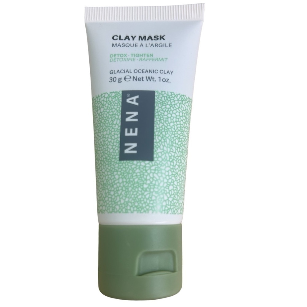 Nena Glacial Oceanic Clay Mask Detox Tighten, Travel Size New and Sealed